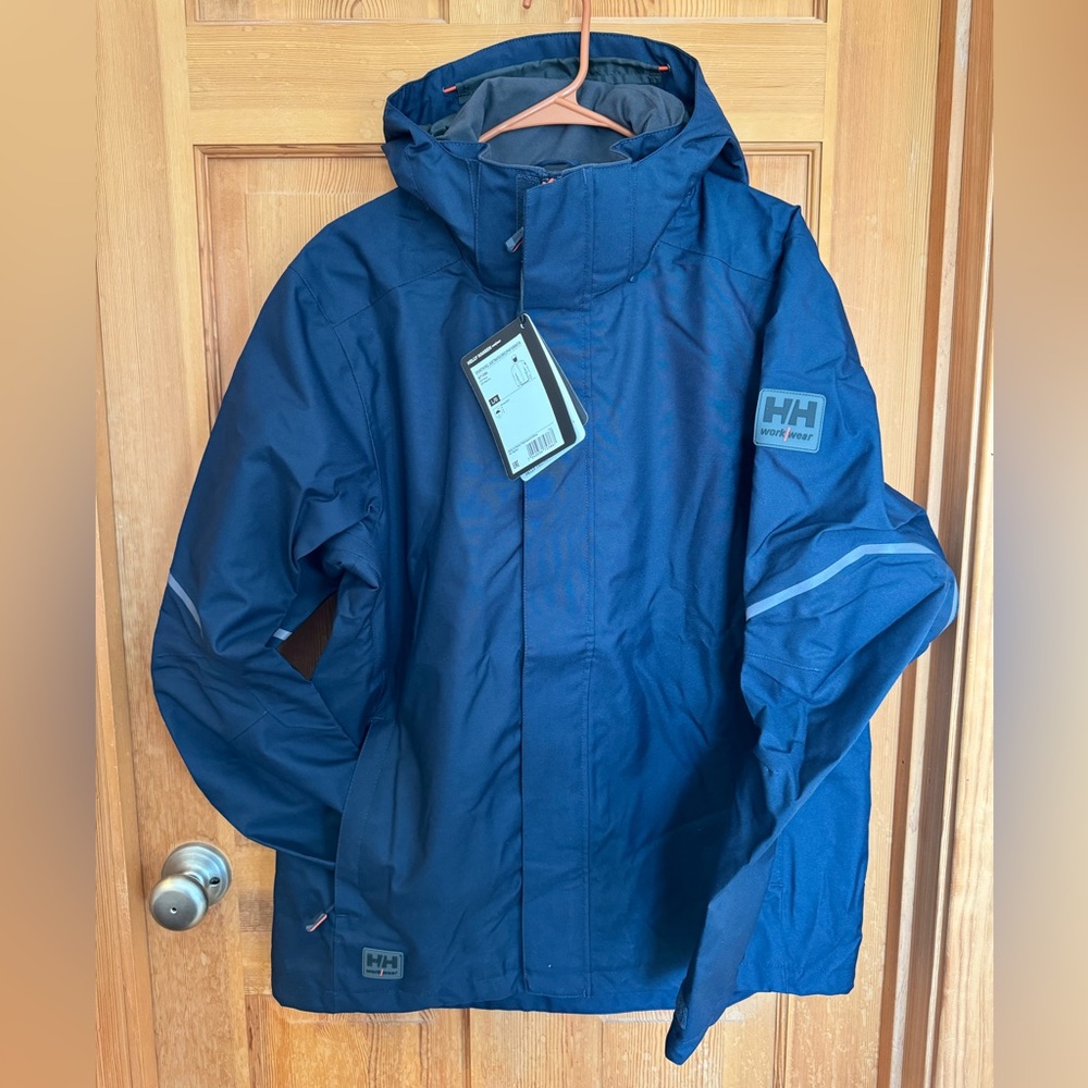 NWT Helly Hansen KENSINGTON WATERPROOF SHELL JACKET Men Size Large